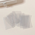 PVC Card Storage Bag A7: Stationery Mini 3-hole Loose-leaf Notebook and Card Organizer1