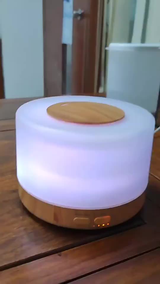 Air Humidifier Essential Oil Diffuser 500ML With Lights Remote Control Ultrasound Electric Aromatherapy Diffuser1