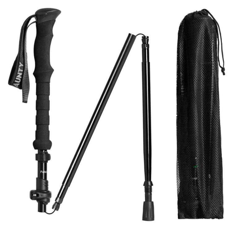 Custom nga 3-section Telescopic Troking Trekking Peles