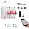 4P WiFi Smart Circuit Breaker overload short circuit protection with Amzon Alexa google home for Smart Home Smart life,tuya app
