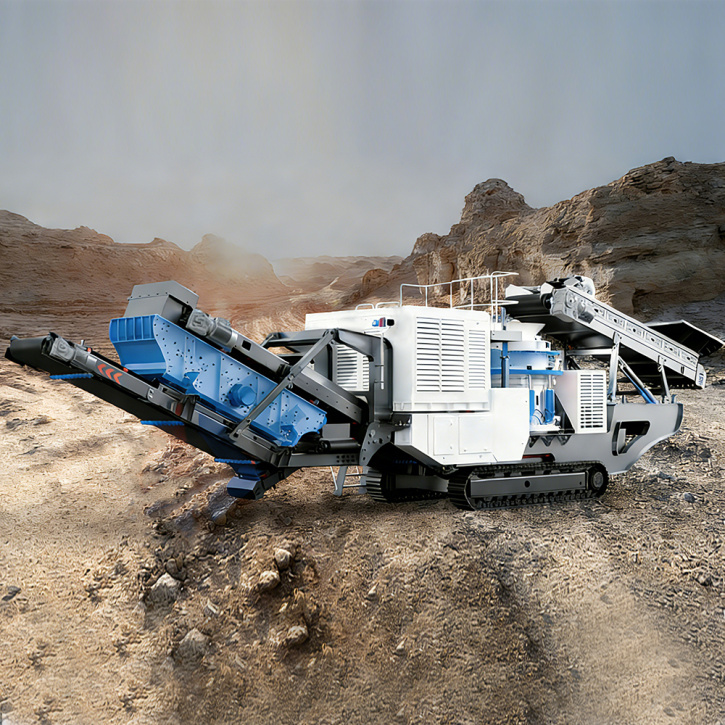 ক্রলার-মাউন্ট করা শঙ্কু পেষণকারী