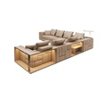 Babylon Italian Luxury Leather Sofa Modern Simple Design High-End Atmosphere for Villa Corner Living Room1