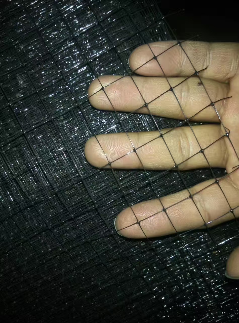 rede de plástico preto 15mm