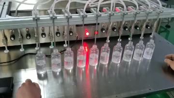 filling machinery liquid