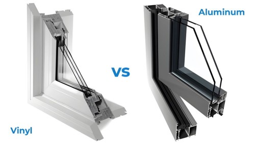 Aluminum windows vs vinyl
