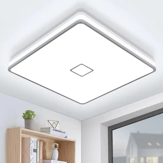 Luz de teto de LED quadrado elegante para decoração moderna do quarto1