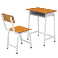 Popular Affordable Laminated Plywood Steel Tube School Desk and Chair1