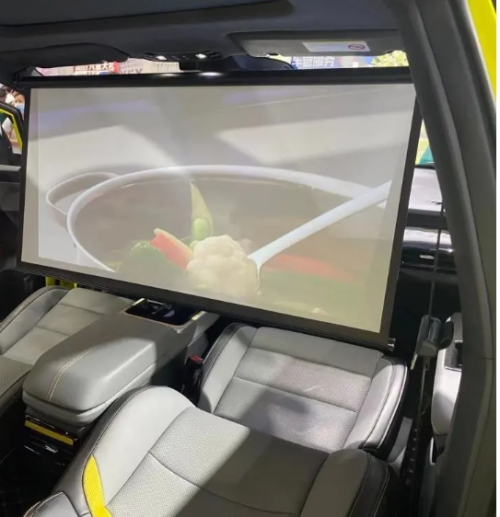 Mini Car Screen Mini Tragbarer Projektor