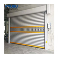 CE Aluminum Alloy Rapid Rolling Gate with Servo System for Quick Open and Close1