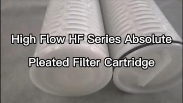 High Flow Water Filter Cartridge