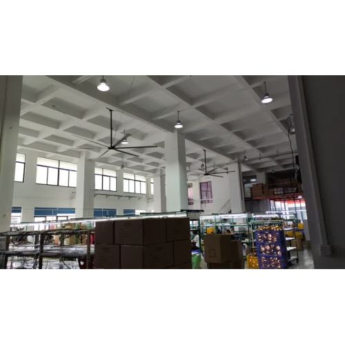 Fabrika için Marckeez HVLS hayranı