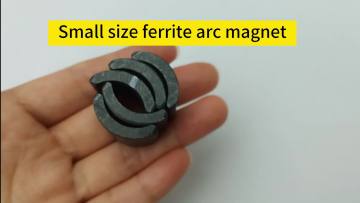 Ceramic Motor Magnet with Arc Tile Shape for Sale Magnetic Block Tiles1