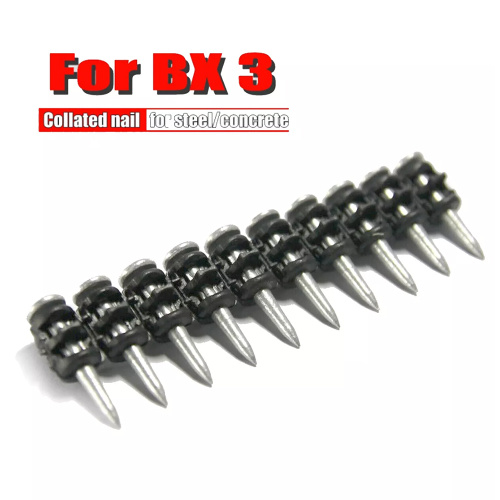 Розніца паміж звычайнымі цвікамі і пазногцямі для Hilti Bx3