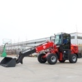 CE Approved 1.5 Ton Diesel 4x4 Wheel Loader with Joysticks and Quick Attach1