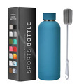 Hot Sale: Personalized 500ml Stainless Steel Vacuum Insulated Water Bottle with Rubber Paint Matte Finish1