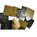 AISI SS Decorative Stainless Steel Sheets & Plates - 8K Golden Mirror Finish1