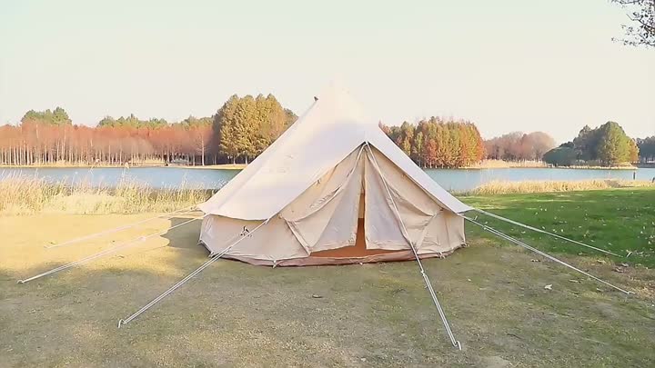 cotton canvas bell tent 