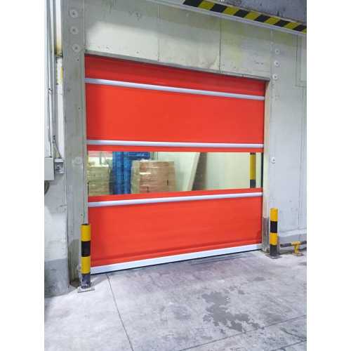 Pakistan famous food packaging company installed KENVO PVC high speed roller doors