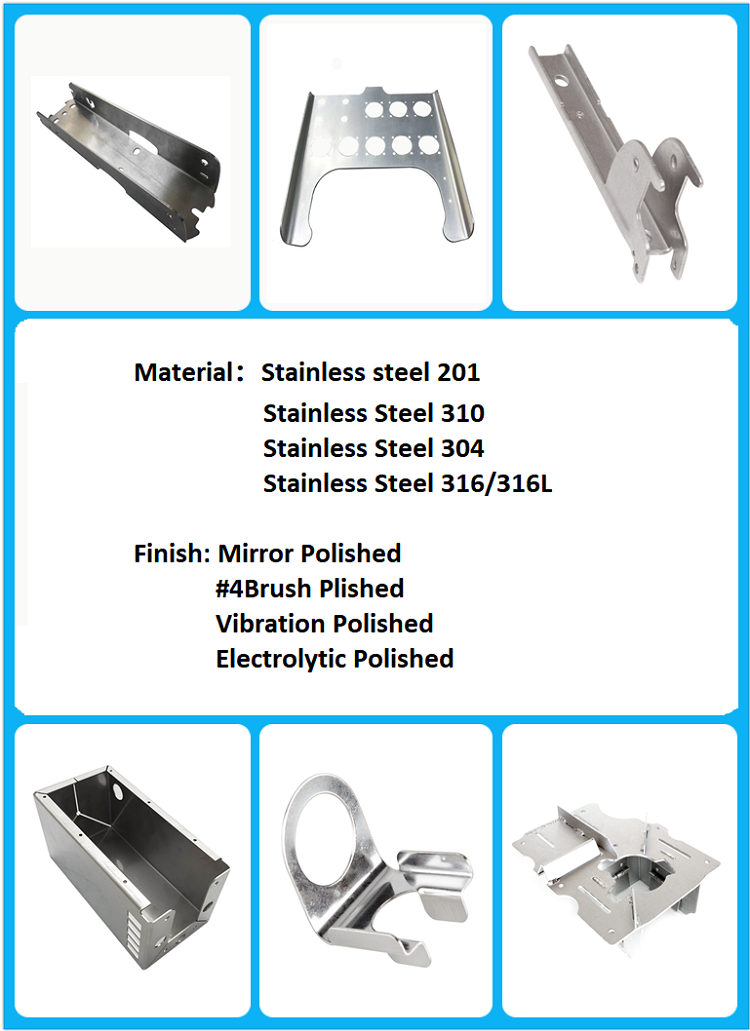 ISO9001 Fabricante Piezas de metal de fabricación de metal personalizada Piezas de metal estampada Corte láser Piezas de estampado de metal