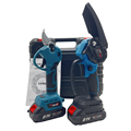 Powerful Electric Tool Set: 2-Piece Rechargeable Lithium Battery Kit Including Mini Saw and Cordless Scissors1