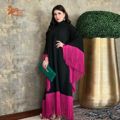 یونی طرح جدید مانتو منگوله آستین خفاشی لباس شب عید فطر مراکش ترکیه دبی روپوش Abaya1