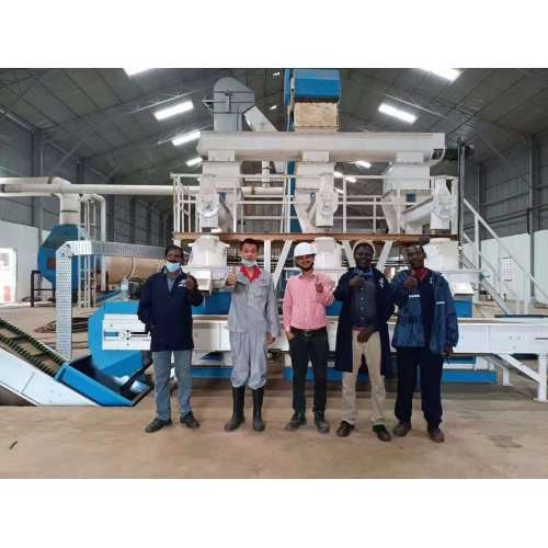 China-made pellet machine enters Uganda