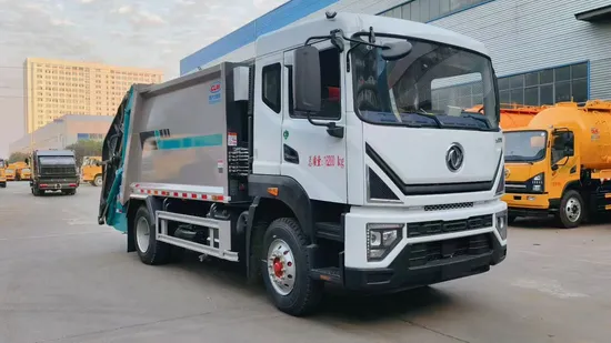 Trak Sampah Pemuatan Dongfeng 4X2 12cbm Berkapasiti Besar1