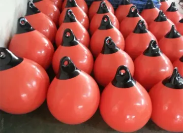 Marine Equipment Inflatable Floating Cylindrical PVC Ball Boat Ocean Fender for Mooring1