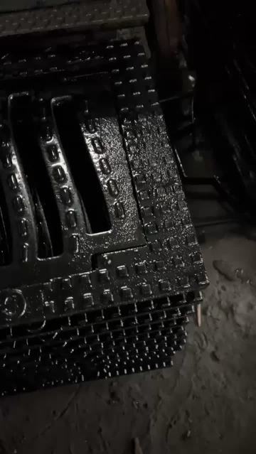 A set of water grates