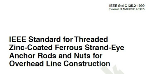 ANSI C135.2 / IEEE STD C135.2 Spesifikasi