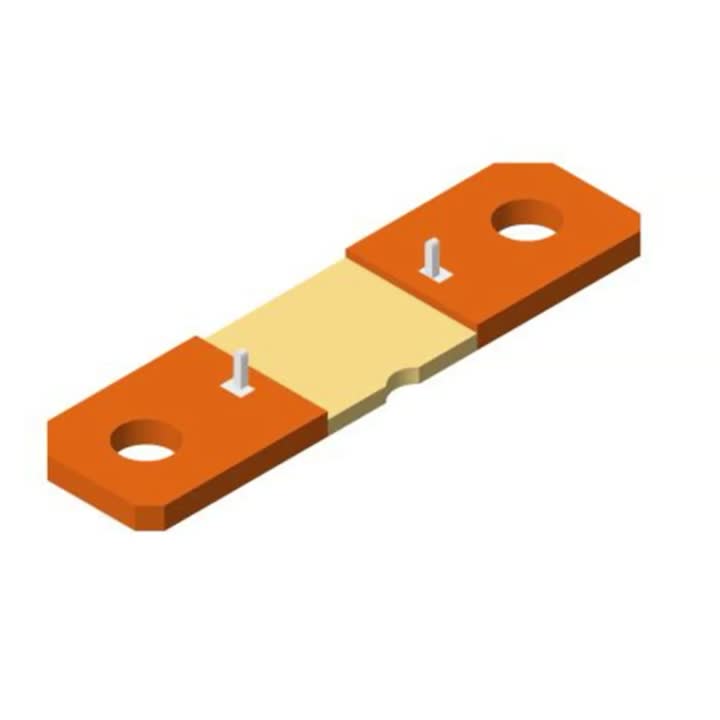 250 µΩ HYCS6918 L250J2P Resistor de derivação do tipo pino
