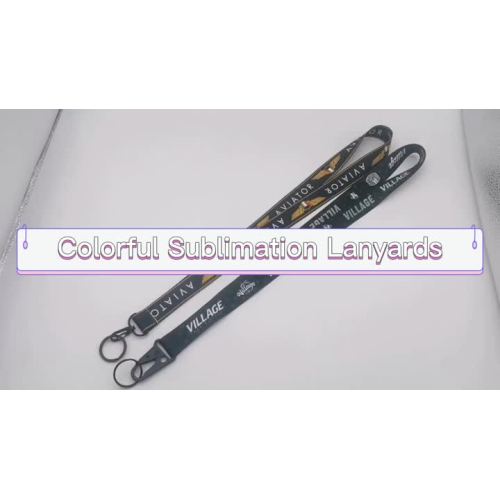 Colorful Sublimation Lanyards