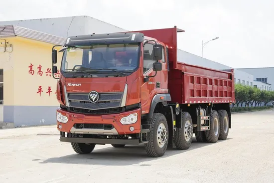 Trak Sampah Foton 8X4 350HP 16cbm Mesra Alam untuk Pembinaan Infrastruktur Bandar1