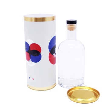 Wine packaging tube box