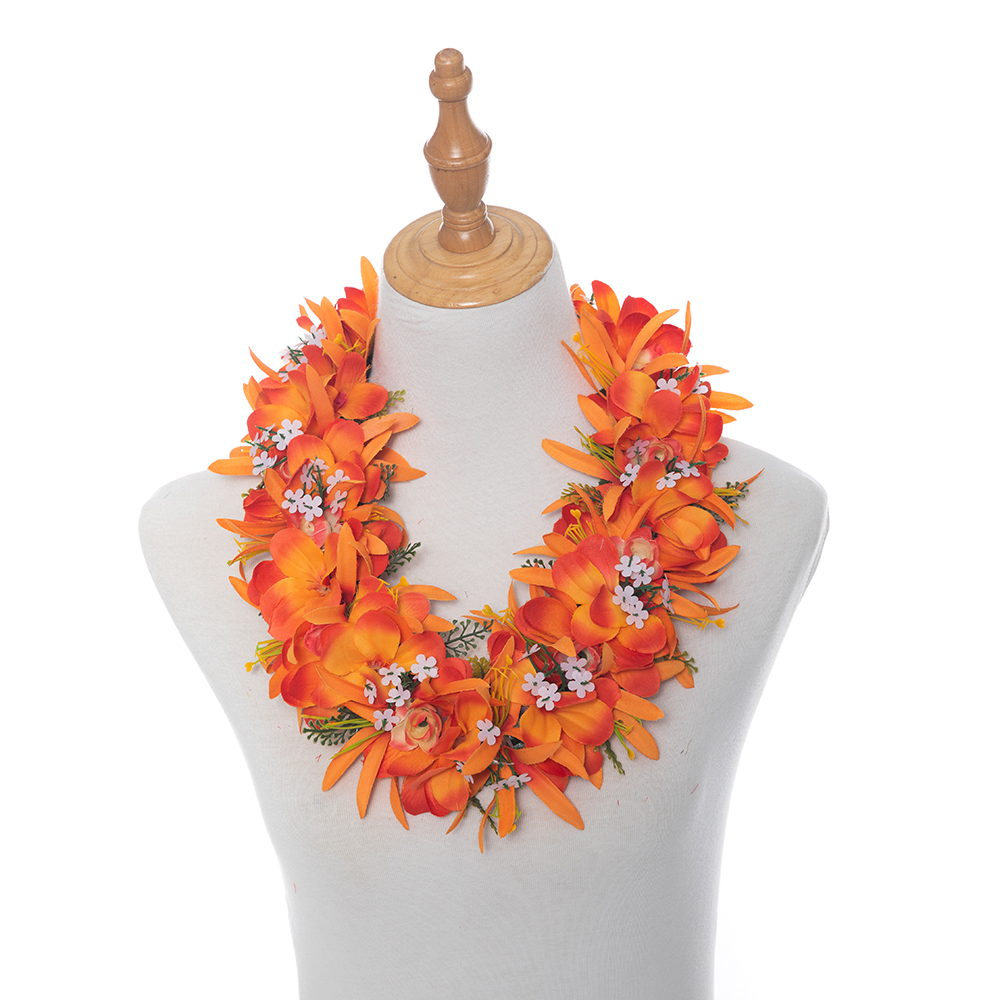 Kn Hls003or Plumeria Leis