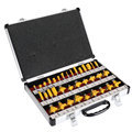 35PCS Router Bits Set with Carrying Case - Woodworking Tools for CNC Router Bits & Milling Cutters1