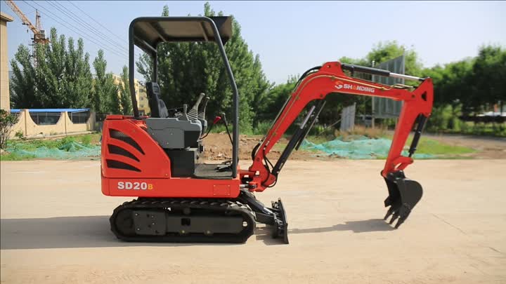 SD20B Crawler excavator
