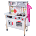 2024 Princess-themed DIY Kids Wooden Kitchen Play Set Wholesale for Girls1