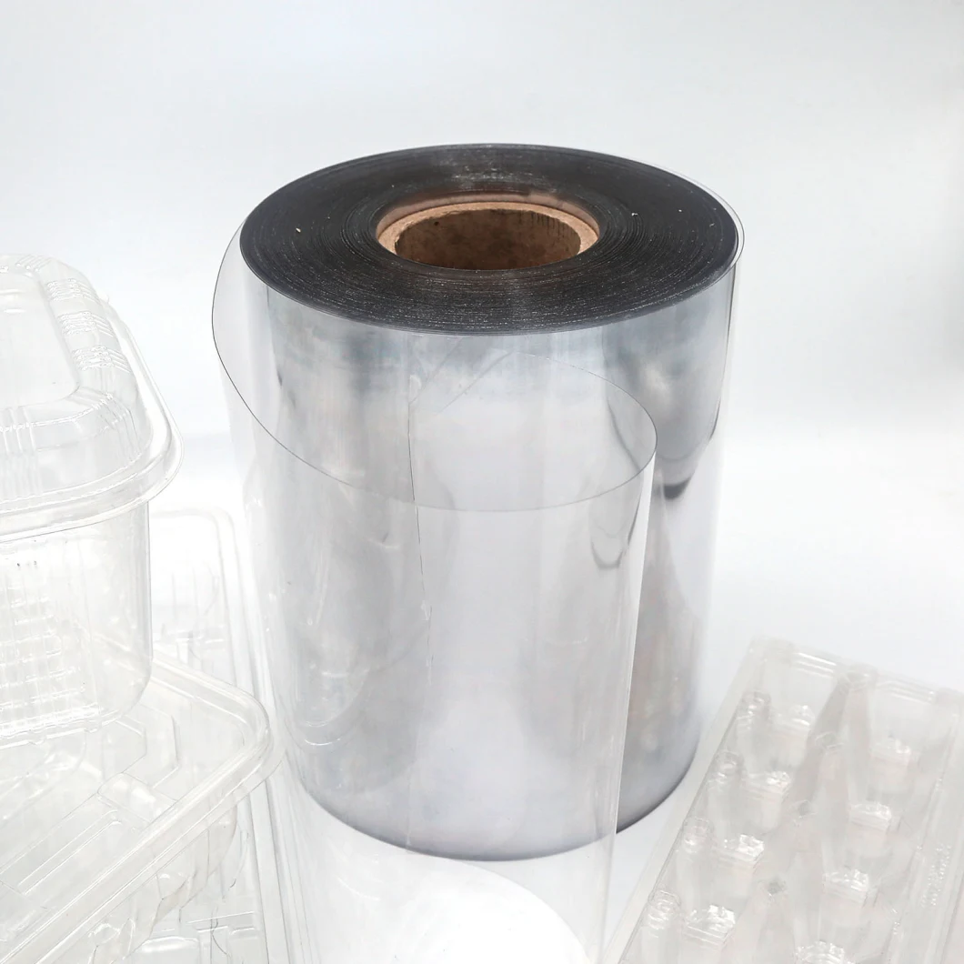 Termoformagem transparente 1 mm Pet Gag Petg Film Film Roll Roll Film Termoformável à prova d'água para embalagem