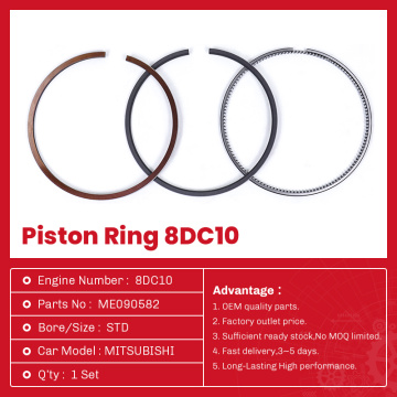 Ten Chinese Piston Ring Suppliers Popular in European and American Countries