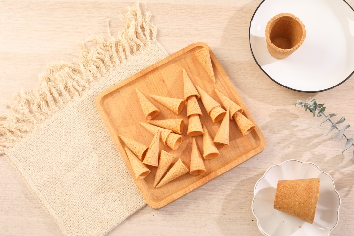 Mini ndogo ya mini crispy