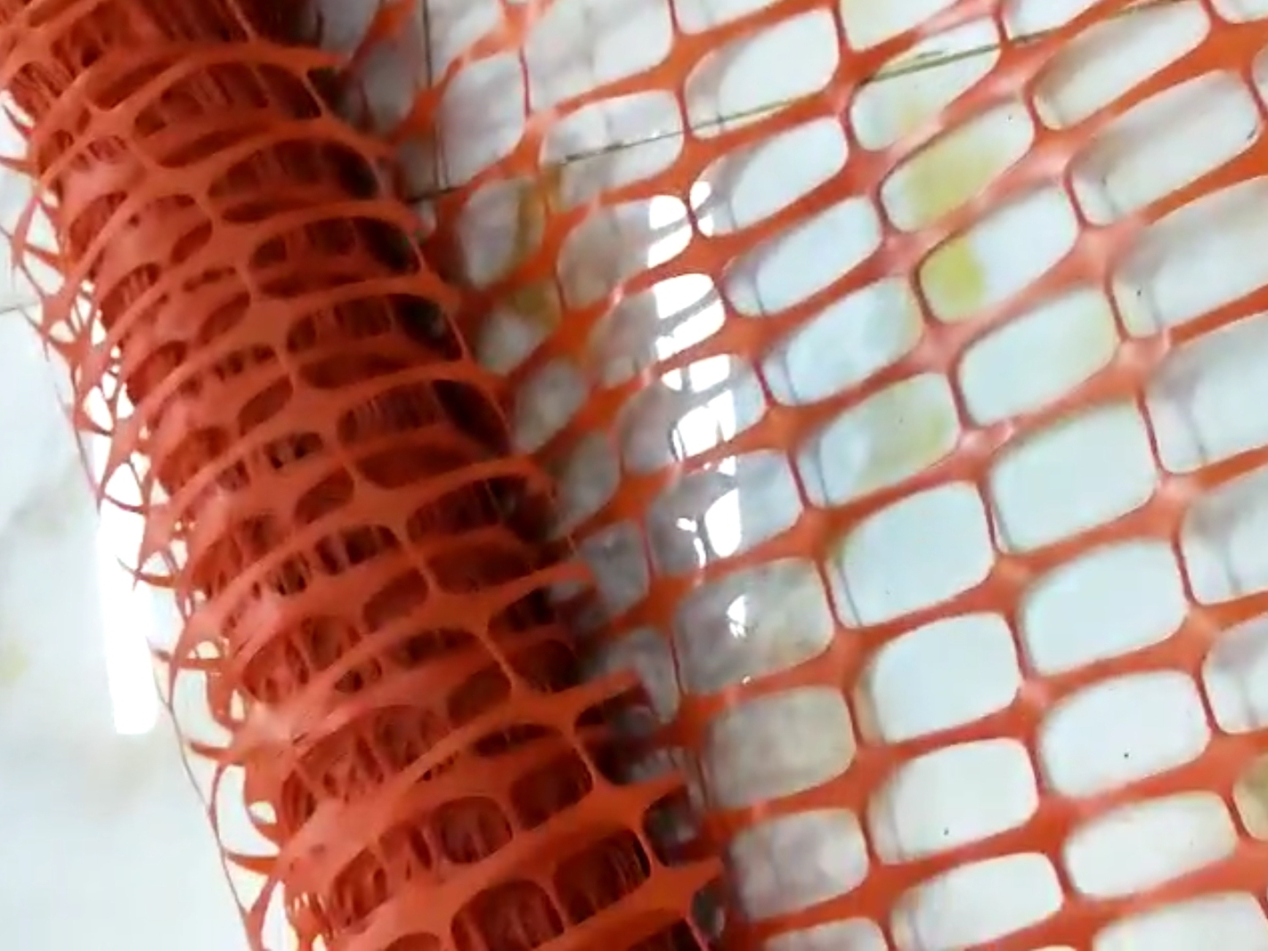 rede de proteção plástica