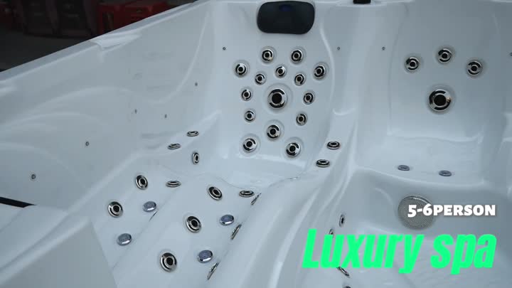 HL-7801 luxury hot tub for 5-6 person