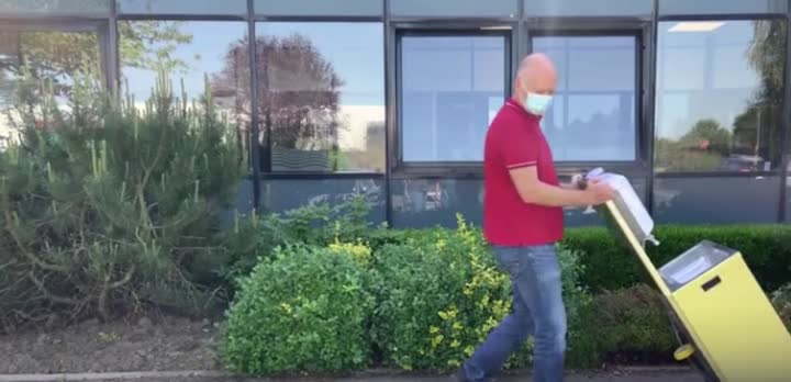 Handwaschbecken im Freien