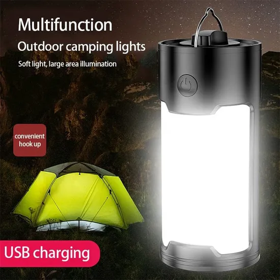 Luz LED solar externo recarregável para uso de emergência1
