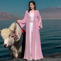 انتشار جدید لباس اسلامی براق دبی عبای لباس مسلمان زنانه باز Abaya عمده فروشی Abaya1