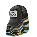 Customizable 6 Panel Suede Trucker Caps with Embroidery and Applique Patches: Stylish Sporty Mesh Hats1