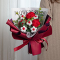 Hot Sale: Creative Birthday Gift - Immortal Crochet Bouquet Knitted Flowers1