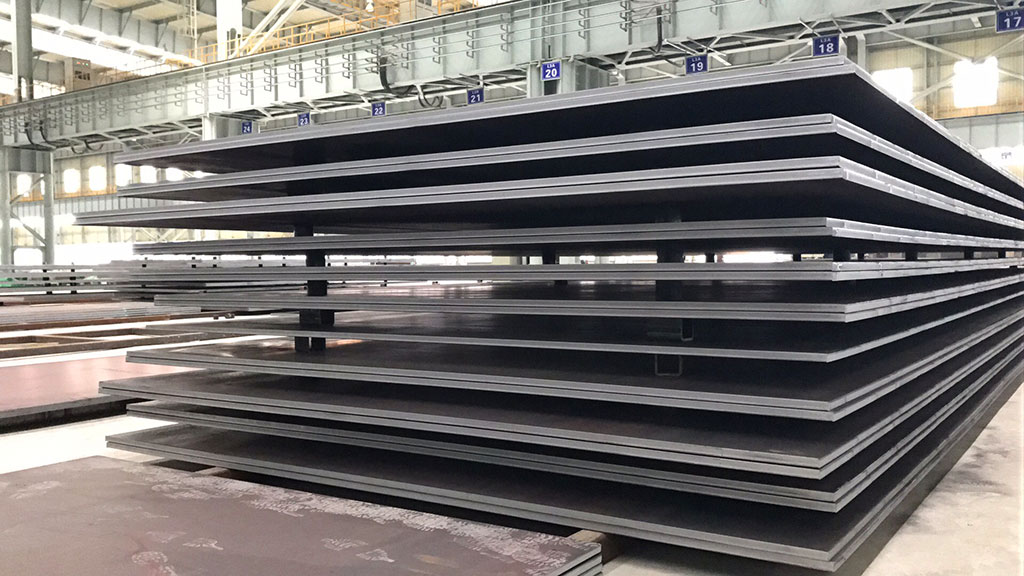 Zirconium alloy steel sheet