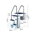 Integrative Wall Hung Pipeless Swimming Pool Water Filter System1
